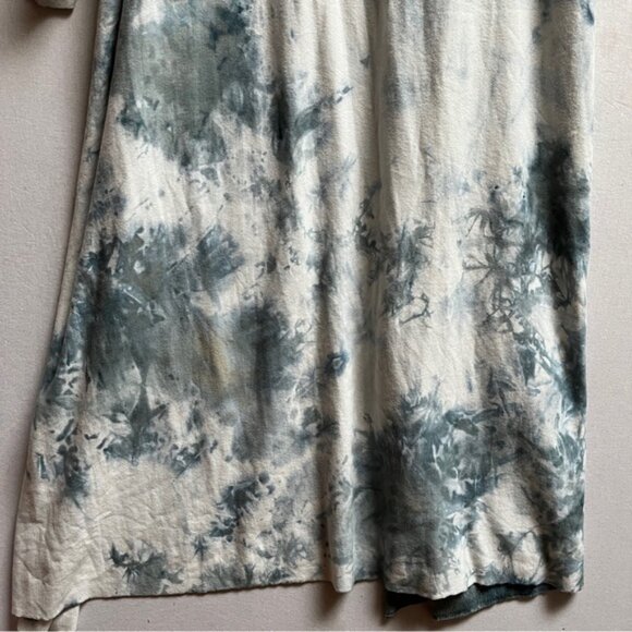DAUB Kimono Sleeve Bamboo Cotton Robe Tie-Dye Cardigan Sz One Size - Picture 4 of 11